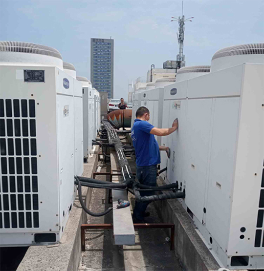 保定中央空调制热和不制冷系统维修方法